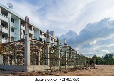 Concrete Apartment Structure That Is Building A Strong Foundation.