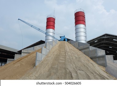 Concrete Batch Plant Device For Construction Site