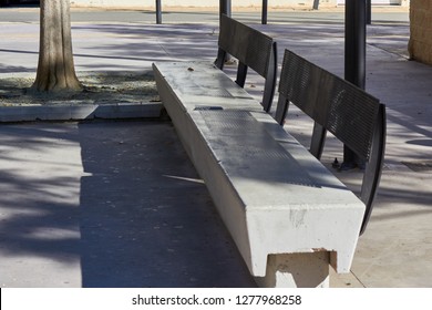 Concrete Block Bench, Great Design For Any Purpose.