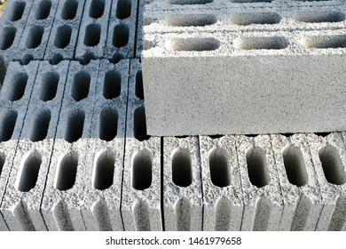 Concrete Block Grey Vertical Paste Blanks Stock Photo 1461979658 