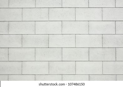 concrete block wall