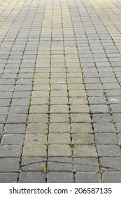 Concrete Brick Road Pavement Pattern