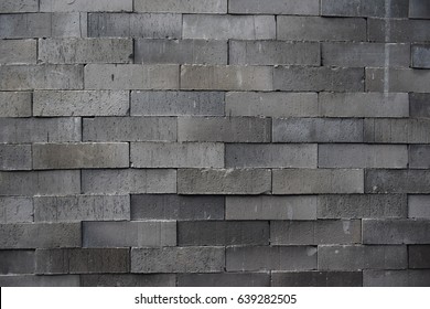 Concrete brick wall