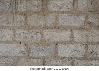 Concrete Cinder Block Wall Background Texture