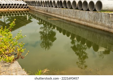 Concrete Culvert. Arranged So Neatly