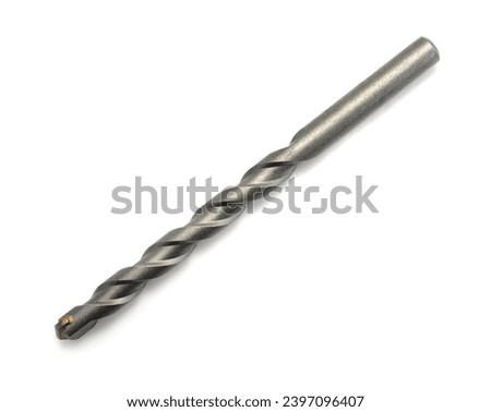Concrete drill bits. Concrete drill bit isolated on white
