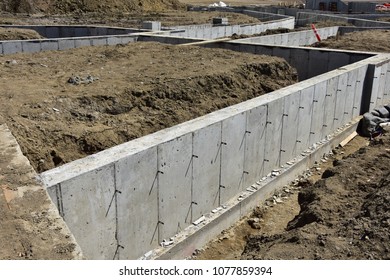 Concrete Footings Reinforcing Rod New Commercial Stock Photo 1077859394 ...