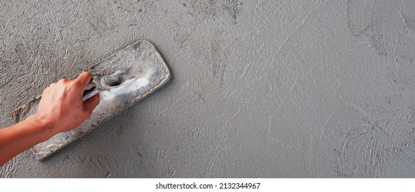 concrete mix It is the introduction of cement, stone, sand and water, as well as added chemicals and other mixed materials. Mix and mix together in the specified ratio to obtain a consistent concrete. - Shutterstock ID 2132344967