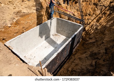 Concrete Rainwater Tank Embedded Underground