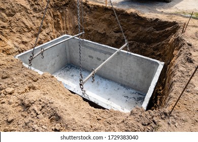 Concrete Rainwater Tank Embedded Underground