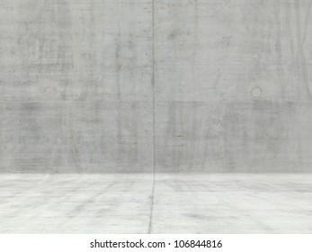 concrete room