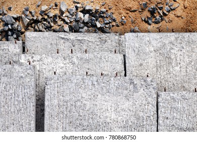 Concrete Slabs Pile Texture Concrete Background Stock Photo Shutterstock