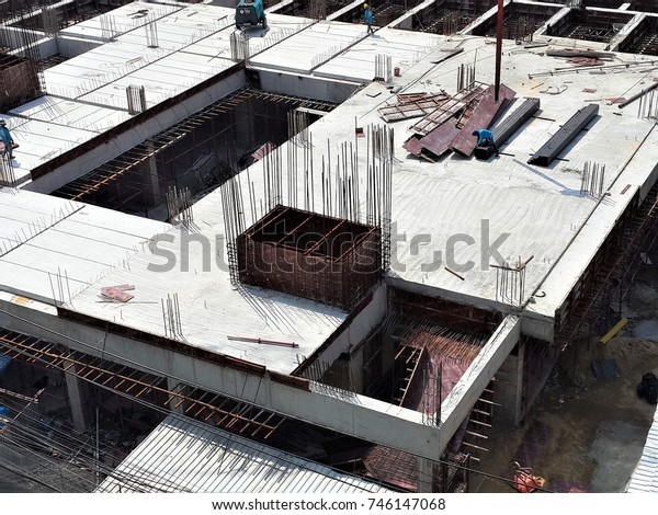 Concrete Slabs Second Floor Stock Photo Edit Now 746147068