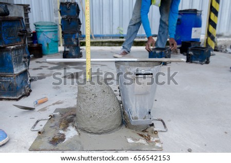 Concrete Slump Test,Concrete density test