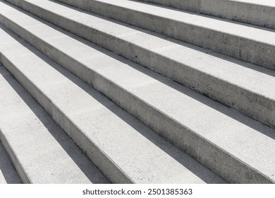 Concrete stairs texture. Leading upward. Urban architectural design. Stairway background. Stepway pattern. Sunlight stairway background. - Powered by Shutterstock