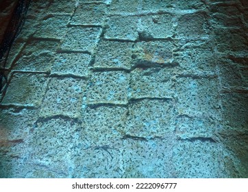 Concrete texture for background. Stones underwater in abstract color - Shutterstock ID 2222096777
