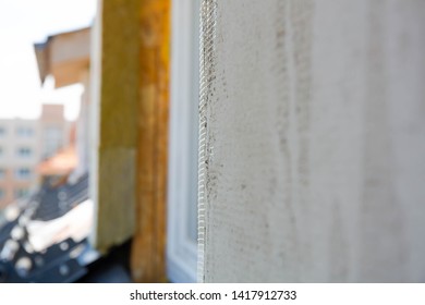 Concrete wall during construction work - Shutterstock ID 1417912733
