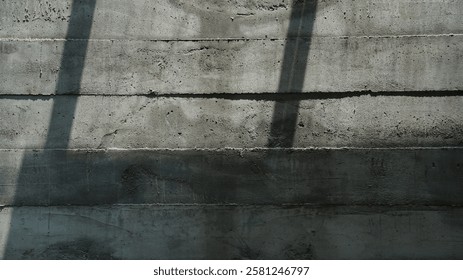 Concrete Wall with Shadows texture