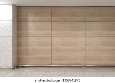 concrete and wood wall for background and texture with light and shadow