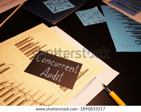 Concurrent audit is shown on the conceptual photo using the text