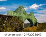 The Conde B McCullough Memorial Bridge,  a cantilever bridge that spans Coos Bay on U.S. Route 101 near North Bend, Oregon.