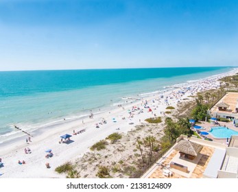 Condo Balcony View Of St. Pete Beach In Florida