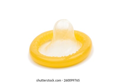 Condom On White Background Stock Photo 260099765 | Shutterstock