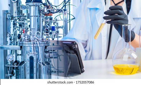 Conducting fermentation reactions. Research in the field of Microbiology. Development of live vaccines. Pharmacological testing of medicines. Bioreactor in the laboratory.