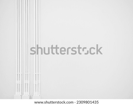 Conduit Corrugated Junction Box Pipe Steel Pvc Galvenized Connection on White Wall Cement Concrete,Wiring Metal Technology  Line House Energy on Construction Concrete Architecture Floor,Cable Network.