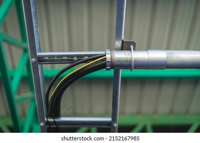 Conduit work and electrical wiring in conduit pipes  and install electric rail