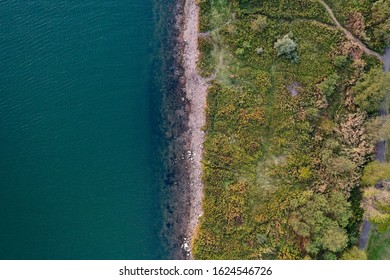 Coney Island Creek Coast Line From Above