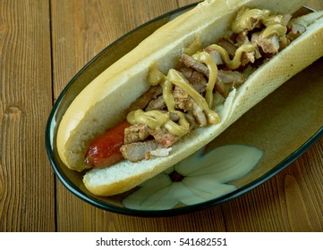 Coney Island Hot Dog   Classic American 'diner' Dishes