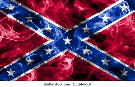 Confederate Flag, Navy Jack Smoke Flag