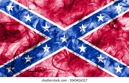 Confederate Flag, Navy Jack Smoke Flag