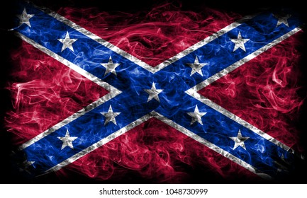 Confederate Flag, Navy Jack Smoke Flag