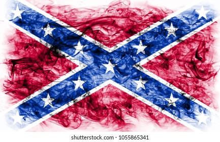 Confederate Flag, Navy Jack Smoke Flag