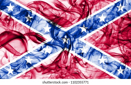 Confederate Flag, Navy Jack Smoke Flag