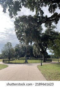 Confederate Monument In Forsyth Park In Savannah Georgia 