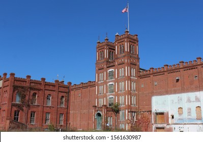 Confederate Powder Works Chimney In Augusta Georgia