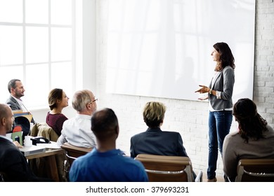 Conference Colleagues Business Communication Concept - Shutterstock ID 379693231