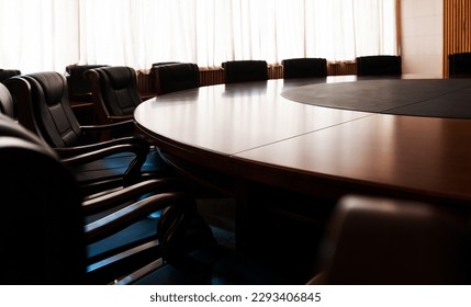 Conference table and chairs in modern meeting room. - Powered by Shutterstock