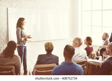 Conference Training Planning Learning Coaching Business Concept - Shutterstock ID 408752734