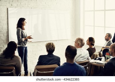 Conference Training Planning Learning Coaching Business Concept - Shutterstock ID 434622385