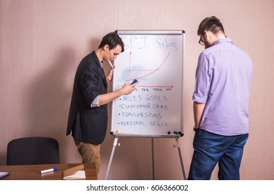 conference training. Planning Learning Coaching Business Concept