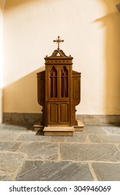 Confessional
The Room Keeping Secret Of A Confession