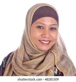 Confident And Beautiful Mature Muslim Woman