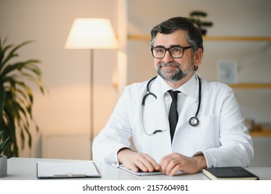 Confident general practitioner is ready to work