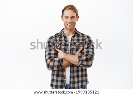 Similar – Portrait of a casual guy