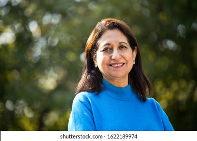 Confident Senior Woman Arms Crossed Park Stock Photo 1622189974 ...