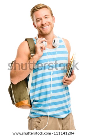 Similar – Image, Stock Photo Back to school, university student